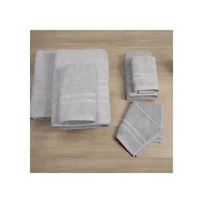 6pc Signature Solid Bath Towel Set Gold - Cassadecor