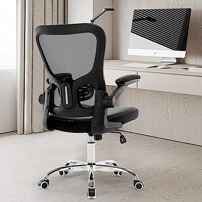 Ergonomic Computer Gaming Chair PU Leather Desk Chair with Lumbar Support,  Swivel Office Chair Executive Chair with Padded Armrest and Seat Cushion  for Gaming, Study and Working 