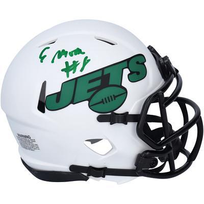 Aaron Rodgers New York Jets Autographed Riddell Authentic Helmet