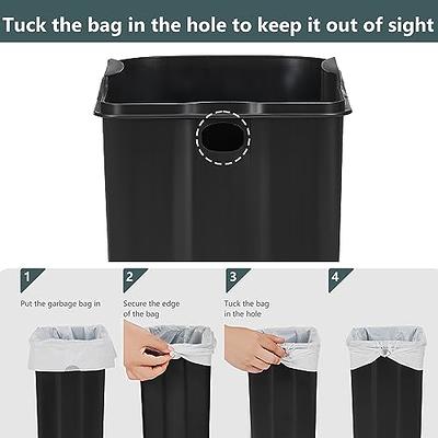 Nunsino Small Bathroom Trash Can with Lid Soft Close, 1.6 Gallon Stainless  Steel Garbage Can with Pedal, Small Trash Bin for Bathroom, Kitchen, Home  Office, Champagne - Yahoo Shopping