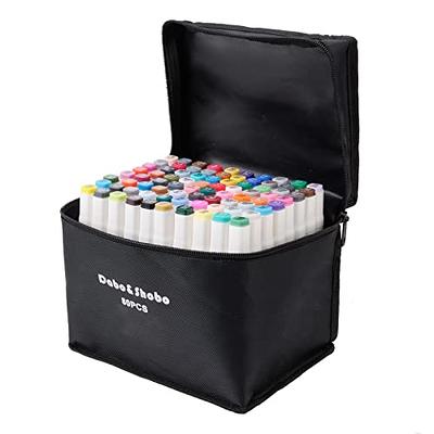 GC QUILL Alcohol Markers Brush Tip - 121 Colors Art Markers with