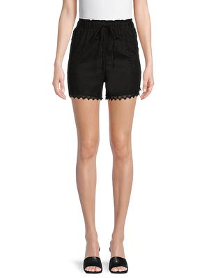 Time and Tru Women's Linen Blend Shorts - Yahoo Shopping