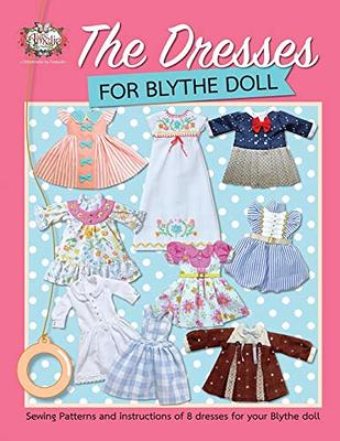 Blythe Doll Joints Body Crochet Outfit Pattern / Jeans / Blouse and Shoes 