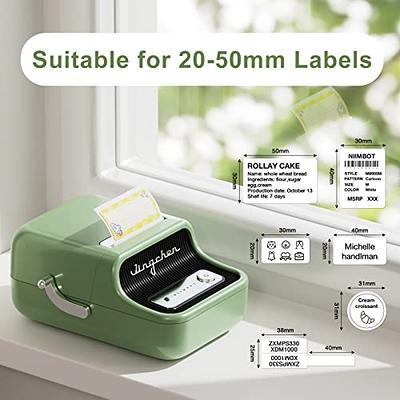 MARKLIFE Label Maker Machine with Tape Barcode Label Printer - Mini  Portable Bluetooth Thermal Labeler for Address Clothing Jewelry Retail  Barcode