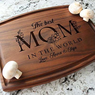 Personalized Wooden Cutting Board For Mother's Day