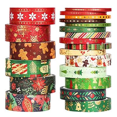 6 Rolls Holiday Washi Tape washi Paper Tape Decorative Duct Japan Gifts DIY  Crafts Tape Decoration washi Tape Decorative Masking Tape Gift Wrapping