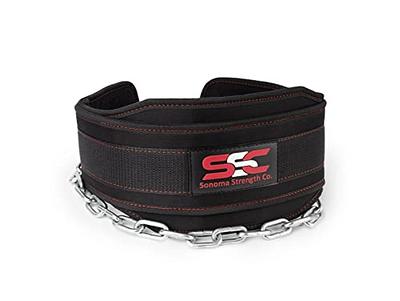 You-R-Strength Co. Dip Belt For Weight Lifting- Weight Lifting Belt With  Chain, Weighted Belt Chain, Workout Accessories For Men, Gym Accessories  For
