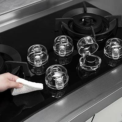 Safety 1st Easy Install Childproofing Stove Knob Covers with Parental  Access Lid