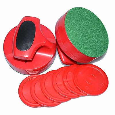 Air Hockey Red Replacement Pucks & Slider Pusher Goalies for Game Tables,  Equipment, Accessories (2 Striker, 6 Puck Pack) (Pro-Series) - Yahoo  Shopping