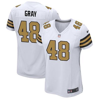 Men's Nike Michael Jacobson Black New Orleans Saints Game Jersey