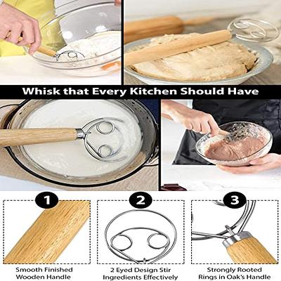  Bread Proofing Basket With Baking Tools - Sourdough Starter Kit  With Bread Basket - Bread Proofing Baskets For Sourdough - Bread Making Set  With Dough Whisk - Dough Scraper Baking Gifts