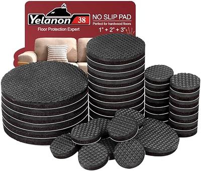 X-PROTECTOR Non Slip Furniture Pads – 12 Premium Furniture Grippers 3!  Best SelfAdhesive Rubber Feet Furniture Feet – Ideal Non Skid Furniture Pad  Floor Protectors – Keep Furniture in Place! 