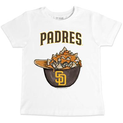 Youth Tiny Turnip White San Diego Padres Clemente T-Shirt Size: Small