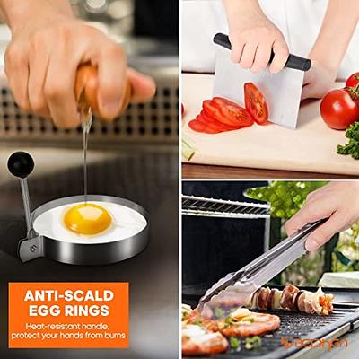 Kitchen Gadgets Accessories Stainless Steel Egg Topper Cutter