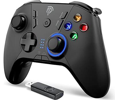 USB Wireless Game Controller Gamepad for PC/Laptop (Windows XP/7/8/10) and  PS3 and Android & Steam - [Black](Black) 