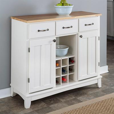 Zeus & Ruta 23.6 in. W x 15.7 in. D x 68.1 in. H White Wood Linen