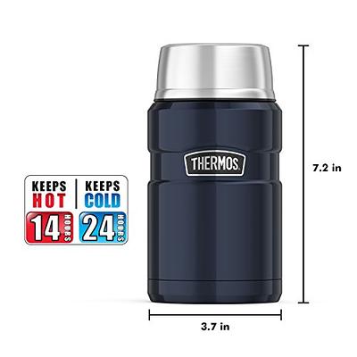 Thermos 24 oz Stainless King Food Jar - Midnight Blue