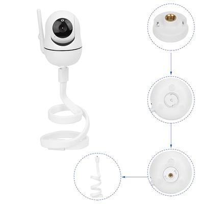 iTODOS Baby Monitor Mount for HelloBaby HB65/HB66/HB248,ANMEATE SM935E Baby  Monitor Camera, Versatile Twist Mount Without Tools or Wall Damage