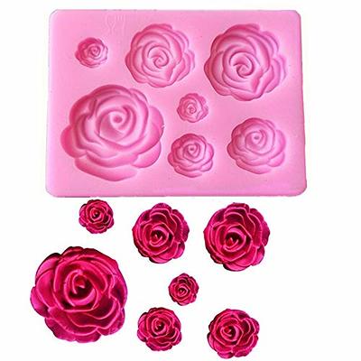 Hollow Silicone Mold 3D Flower Silicone Candy Mold Flower Shaped