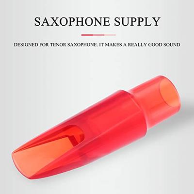 Tooyful Plastic Alto Saxphone Sax Mute Silencer Sourdine Sordine Quieter  for Kids Beginner Sax Practice Parts