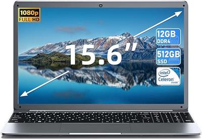 WOZIFAN 15.6 Inch Laptop Computer 6GB DDR4 256GB SSD - Best Gaming Stuff