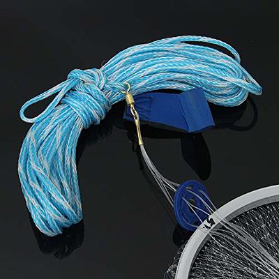 Aluminum Ring Monofilament Thread Throwing Net Saltwater Fishing Net _