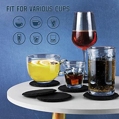 Plain Cork Beverage Coasters, Set of 12 - Drink Coasters - Thirstystone