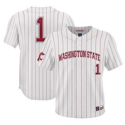 Unisex ProSphere #1 White Washington State Cougars Women's Soccer Jersey