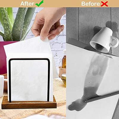 Paper Towel Holder Stand Stainless Steel Sturdy and Heavy for Kitchen  Bathroom Bedroom Office Restaurant Coffee Shop Study Iiving Room  Toilet(Black) - Yahoo Shopping