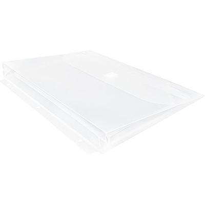 Plastic Envelopes with Snap Closure, 13 x 9-1/4