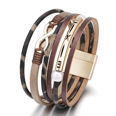 Pink Box Accessories Women's Bracelets - Stainless Steel Initial