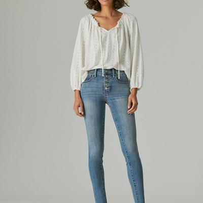 Lucky Brand Bridgette Skinny W Exp Bn - Women's Pants Denim Skinny Jeans in  Osterley Ct, Size 26 x 27 - Yahoo Shopping