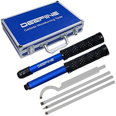 MIHAO Deburring Tool Kit - Debur Knife - Great Burr Remover Hand Tool with  6 Blades for Wood/Plastic/Aluminum/Copper and Steel, Blue, ‎15 x 2 x 2 cm -  Yahoo Shopping