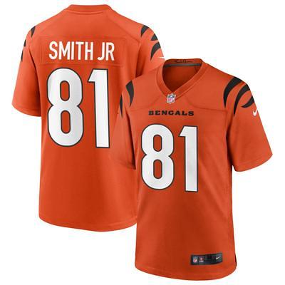 Youth Nike Orange Cincinnati Bengals Alternate Game Custom Jersey