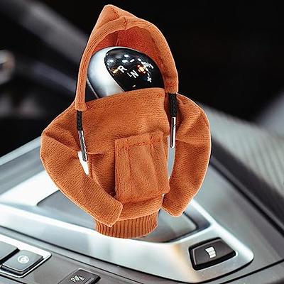 MagiDeal Car Shift Knob Cover Shift Lever Decor Funny Hoodie Sweatshirt  Interior Decoration Shifter Knob Hoodie Cover Shifter Protector, Orange,  15cmx13cm - Yahoo Shopping