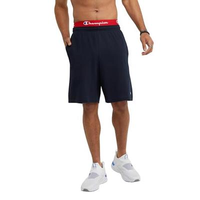 Champion Men's Shorts, Classic Cotton Jersey Athletic Shorts, 9