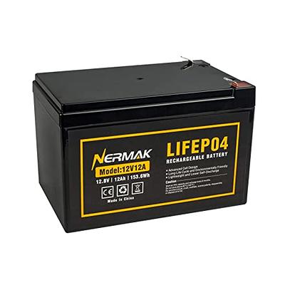 LPFMAX 12V 12Ah LiFePO4 Battery, Deep Cycle Lithium Iron Phosphate Battery  Built-in BMS Protection, 2000-5000 Cylces, 10 Years Lifetime, Perfect for  Kid Scooters, Power Wheels, Fish finder etc… - Yahoo Shopping