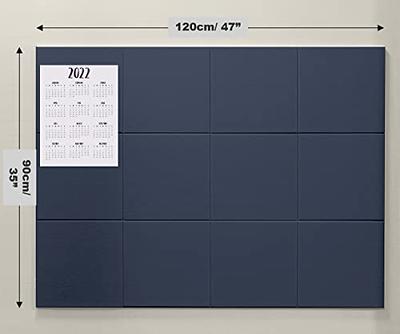AkTop Cork Board in Board 12x12, White Framed Corkboard 4 Pack, Small Square  Pin
