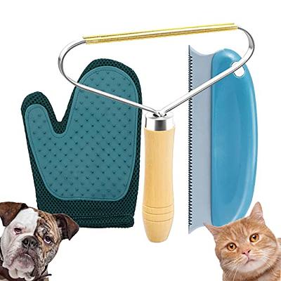 Advanced Pet Hair Remover + 2 Drain Hair Catcher Pack, Dog Hair Removal  for Couch Cat Bed & Dog Mat