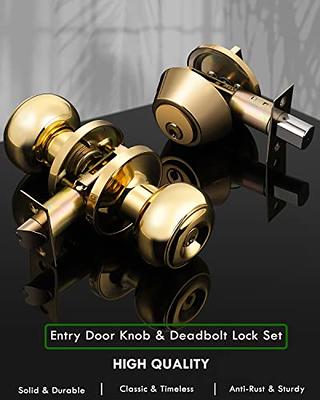 Keyed Entry Door Knob Installation - Door Lock 