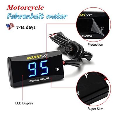 12V Digital LCD Car Thermometer Inside/Outside Temperature Gauge Meter