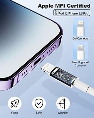 MFi-Certified For iPhone 14 Plus 13 USB Charger Cable Fast