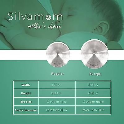 Boboduck Nipple Shields for Nursing Newborn - 925 Silver Nursing Cups  Protect Your Nursing Nipple, Newborn Must Haves Nipple Pads, Nipple Covers