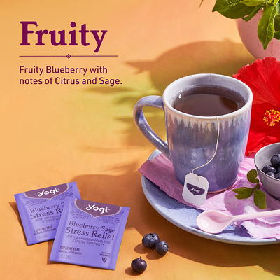 Yogi Tea Berry DeTox, Caffeine Free Organic Herbal Tea, Wellness