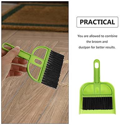 Dustpan Brush Broom Cleaning Tool, Dustpan And Brush Set, Likes, Hand Whisk  Broom Brush And Snap-on Dustpan Set, Heavy Duty For Floor Sofa Desk Keybo