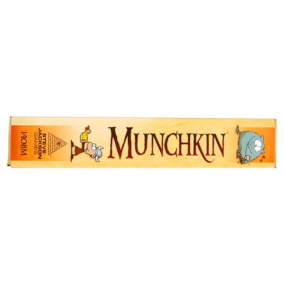Munchkin Deluxe Board Game (Base Game), Family Board & Card Game, Adults,  Kids, & Fantasy Roleplaying Game, Ages 10+, 3-6 Players, Avg Play Time 120