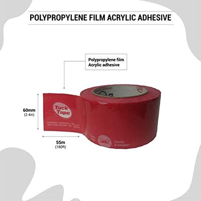 Tuck Tape Construction Sheathing Tape, Epoxy Resin Tape, 2.4 in x 180 ft  (Red) Easy Tear - Yahoo Shopping