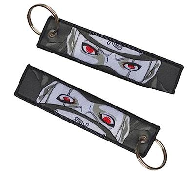 Embroidered Anime Jet Tag / Key Tag 