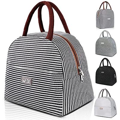 LOKASS Lunch Bag Cooler Bag Women Tote Bag Insulated Lunch Box Water-Resistant Thermal Lunch Bag Soft Leak Proof Liner Lunch Bags for women/Picnic/Boa