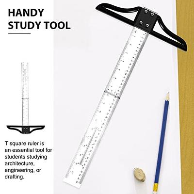 Ultra-Precision Ruler Square T-shaped Woodworking Scriber